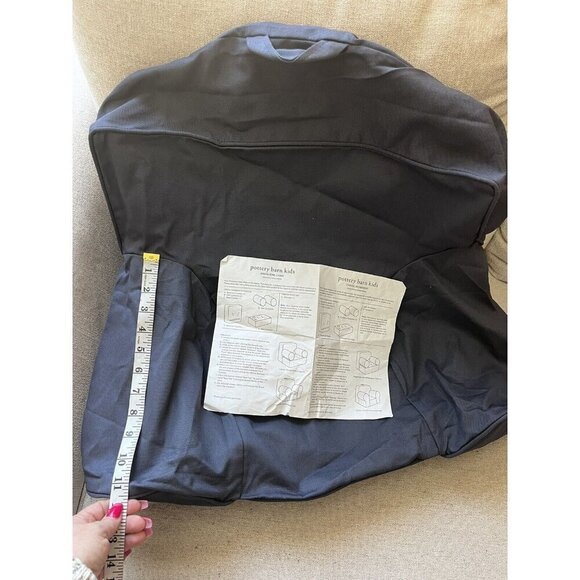 Pottery Barn Kids Solid Navy Blue Slipcover for Anywhere Small Chair New - Picture 3 of 4
